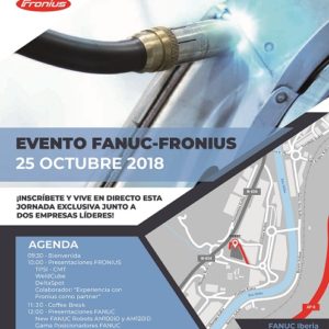 FANUC y Fronius organizan una jornada conjunta en Elgoibar
