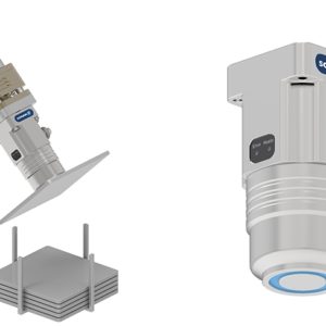 Pinza magnética permanente compacta de 24 V con electrónica integrada