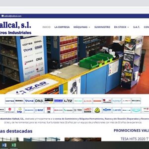 VALLCAL S.L renueva su web para presentar todo su potencial a sus clientes
