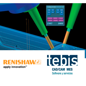 Renishaw y Tebis organizan un webinar para evitar fallos durante el proceso de mecanizado