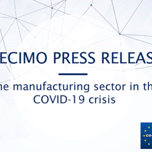 Twitter-Template-PRESS-RELEASES-sqared 2 CECIMO pronostica una desaceleración significativa en 2020 y una recuperación parcial en 2021