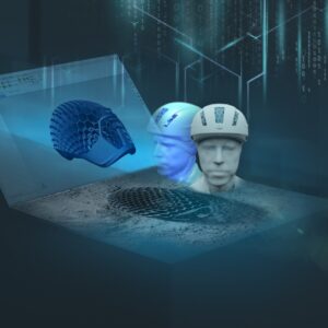 La industrialización de la fabricación aditiva permite la producción en masa de cascos personalizados