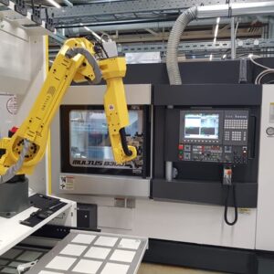 Cargar máquinas CNC con robots es realmente sencillo