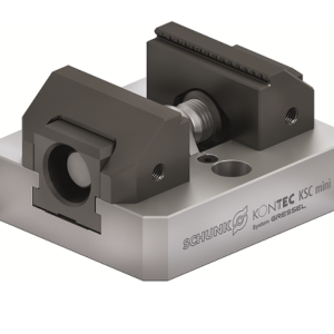 Mordaza de precisión para piezas pequeñas con una gran fuerza de sujeción