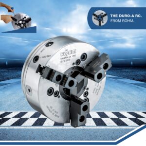 Plato de accionamiento automático con sistema de cambio rápido de garras de RÖHM