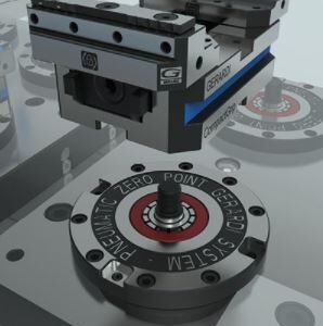 Sistema de punto cero para centro vertical HAAS distribuido por SIJALON