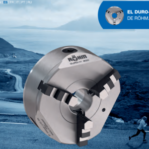 DURO-M RÖHM presenta el nuevo plato de torno de accionamiento manual Duro-M