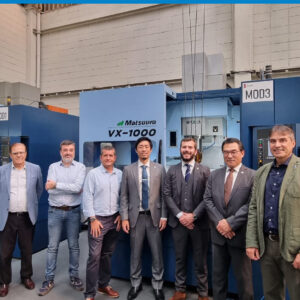 Visita de Matsuura Machinery Corporation a España