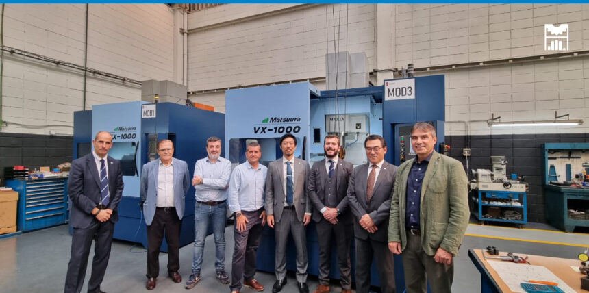 Visita de Matsuura Machinery Corporation a España