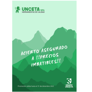 unceta2 Unceta, Herramientas de calidad, ha lanzado una nueva promoción “Acierto Asegurado a precios imbatibles” válida hasta el 31 de Diciembre