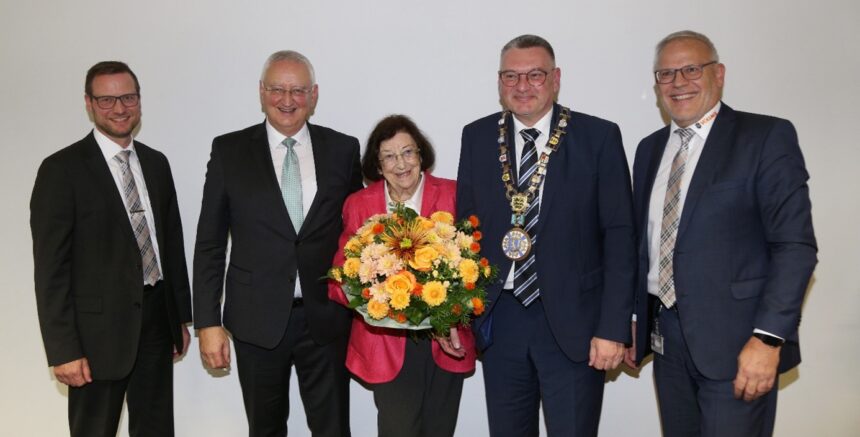 Sieglinde Vollmer se convierte en ciudadana honoraria de Biberach