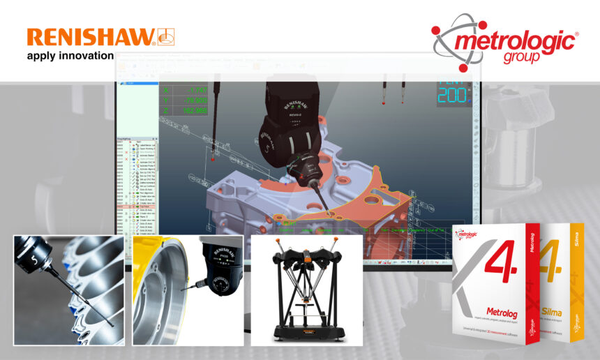 Metrologic Group y Renishaw se unen para ofrecer al mercado soluciones líderes de inspección 3D