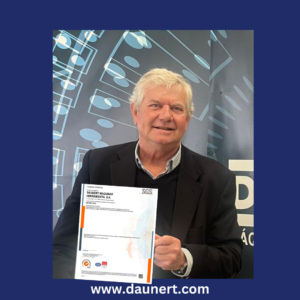 Daunert Máquinas Herramientas, S.A. recertifica la ISO 9001: 2015 