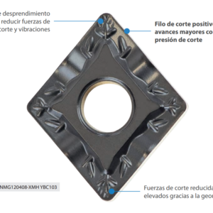 ROMPEVIRUTAS_XMH_INNOCUT_2 Rompevirutas XMH: Fuerzas de corte reducidas con avances elevados