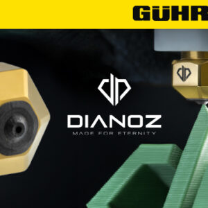 Descubre la boquilla de diamante Dianoz para impresiones 3D