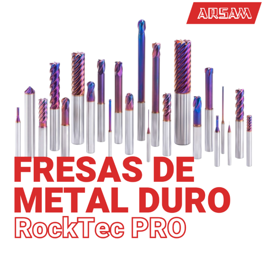 Nueva generación de fresas de metal duro de ARSAM