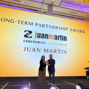 Reconocimiento a la colaboración entre JUAN MARTÍN y GOODWAY-AWEA en la feria TIMTOS