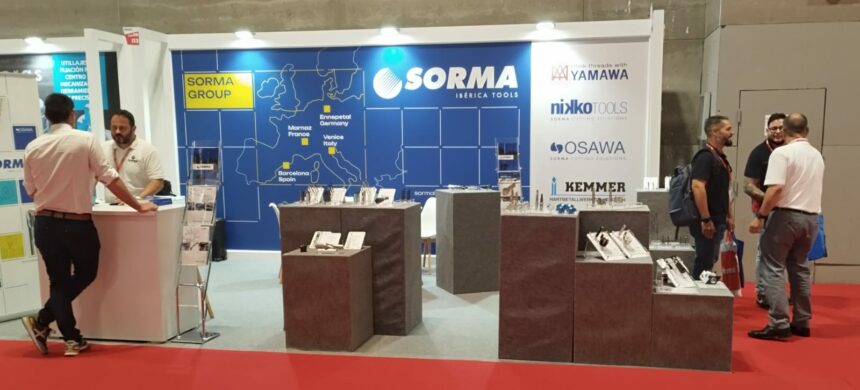 Sorma Ibérica Tools refuerza su presencia en el sector con su participación en Industry Live Madrid