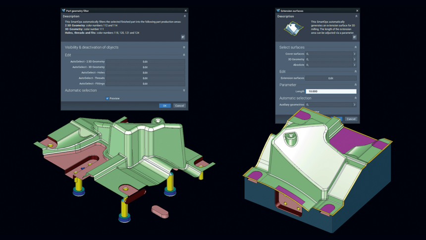 Tebis lanza la versión 10 de su software CAD/CAM 4.1: automatización inteligente con SmartOps y mejoras clave en fresado y diseño 3D