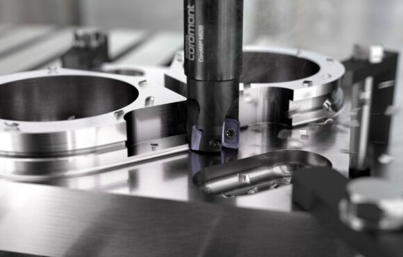SANDVIK SANDVIK: Presentación de CoroMill® MS20 para fresado en escuadra de precisión en materiales ISO P