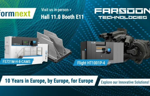 Hacia la producción industrial 3D: MAQcenter y Farsoon mostrarán los últimos avances en fabricación aditiva en Formnext 2026